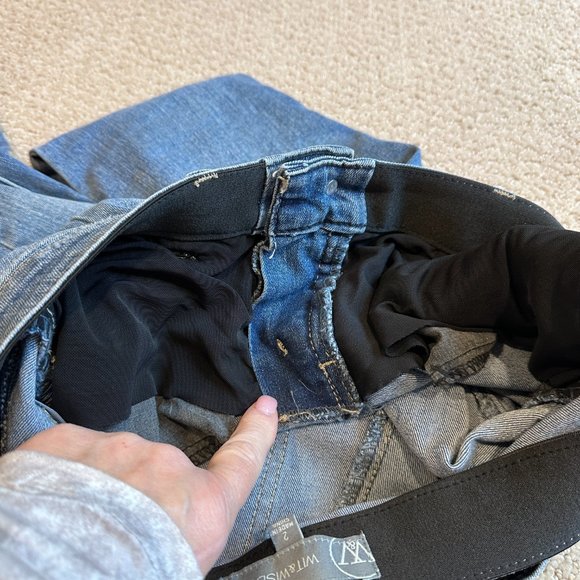 Wit & Wisdom Jeans Ab-solution Ankle Skimmer Skinny Light Blue Size 2 #L1327N3XH - Picture 12 of 12